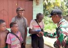 Selepas Ibadah Hari Minggu, Satgas Yonif 511/DY Bersama Masyarakat Bedah Rumah Warga Di Papua