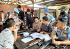 Antisipasi Penyalahgunaan dan Penguatan Pengawasan, Propam Polres Boven Digoel Periksa Senpi Anggota