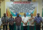 Pj Bupati Mappi Membuka Kegiatan Sosialisasi PKPU Yang di Gelar KPUD Kabupaten Mappi