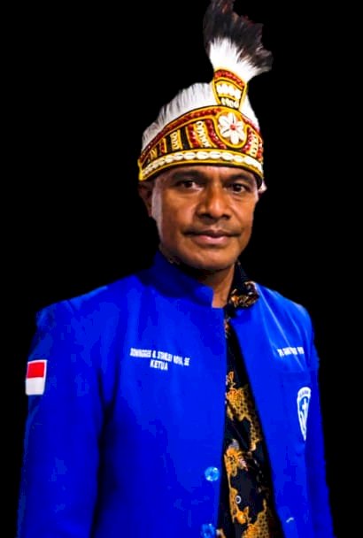 Ketua Dewan Pimpinan Daerah (DPD) Gerakan Angkatan Muda Kristen Indonesia (GAMKI) Provinsi Papua , Dominggus Stanley Noya/ist