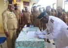 Bupati Boven Digoel Hengki Yaluwo Melantik Yulius Inanggi Sebagai Kepala Distrik Jair