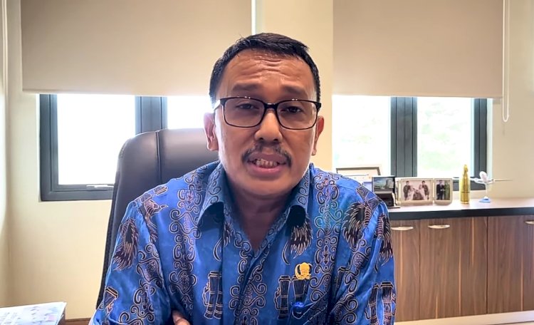 Ruslan Ramli saat di wawancarai oleh Reporter RMOL Papua