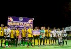 Pj. Bupati Mappi secara Resmi menutup Turnamen Futsal Bupati Cup I