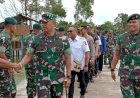Pj Bupati Dampingi Danrem 174/ATW Kunker Perdana di Mappi