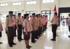 Mewakili Bupati, Kapolres Mengukuhkan Pengurus Kwarcab Pramuka Boven Digoel Masa Bhakti 2023-2028