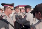 Kapolres AKBP I. Komang Pimpin Sertijab di Lingkungan  Polres Boven Digoel