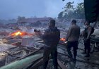 Reskrim Polres Boven Digoel Dalami Penyebab Kebakaran Pasar Wet Mumanjakowa
