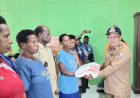 Wabup Boven Digoel Launching Penyaluran CPP Beras Tahun 2023 di Distrik Mindiptana