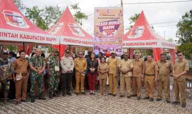 Pj Bupati Mappi Buka Operasi Pasar Murah, Menyambut Hari Raya Paskah 2023