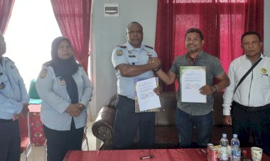 Lapas Sorong dan PBHKP Teken Kerja Sama