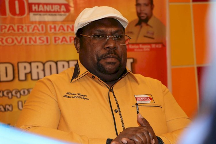 ketua DPD Partai Hanura Papua, Kenius kogoya