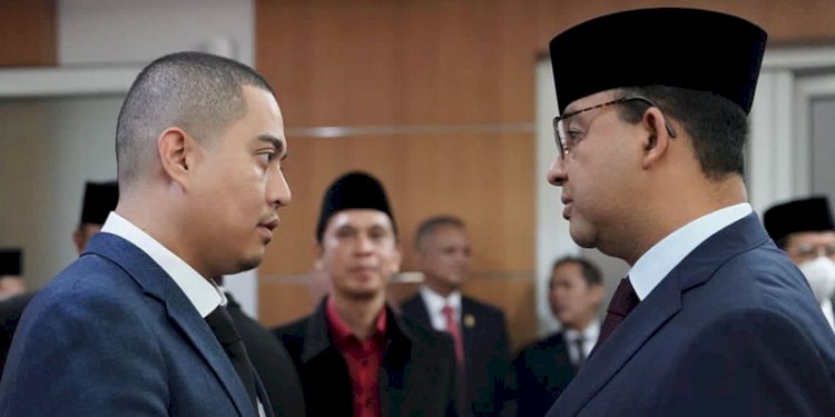 Wibi Andrino dan Anies Baswedan/Ist