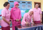 Ketua Bhayangkari Papua Resmikan PAUD Tunas Kemala Bhayangkari 07 Boven Digoel