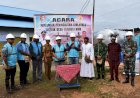 Dansatgas Yonif 125/SMB Hadiri Peresmian Peningkatan Jam Nyala Listrik Desa Mur