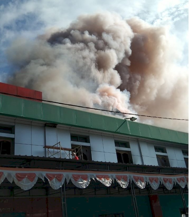 Kebakaran RSUD Abepura, Asal Api Diduga dari Ruang Logistik