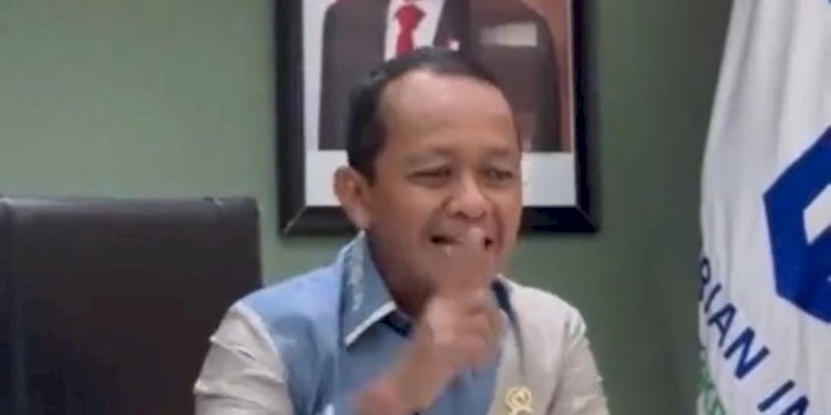 Menteri Investasi Bahlil Lahadalia/Net