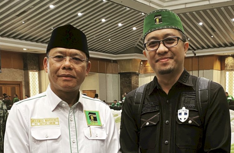 Keterangan Foto: H. Chaerul Anwar, ST., MM bersama Plt. Ketum PPP H. Muh. Mardiono (Utusan Khusus Presiden Jokowi Urusan Kemiskinan/Anggota Wantipres) 