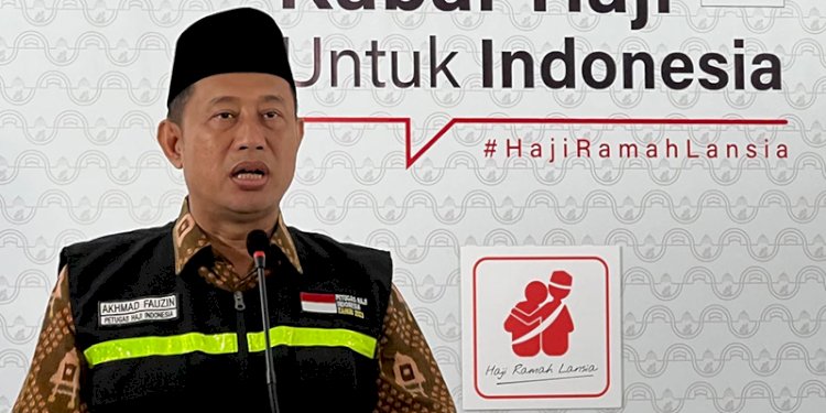 Juru Bicara Panitia Penyelenggara Ibadah Haji (PPIH) Pusat Akhmad Fauzin