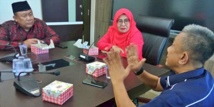 Pengurus Daerah Jaringan Media Siber Indonesia (JMSI) Provinsi Lampung audiensi dengan Rektor Institut Agama Islam Negeri (IAIN) Metro/Ist