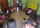 Melalui Giat FKPM Kasat Binmas Berikan Imbauan Kamtibmas Wujudkan Pemilu Aman dan Damai