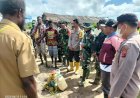 Lakukan Patroli Gabungan Satgas Yonif 125/SMB Sita Minuman Keras Siap Edar