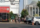 Gedung MK Dijaga Ribuan Polisi Jelang Putusan Gugatan Sistem Pemilu