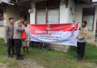 Sambut HUT Bhayangkara ke-77, Polres Boven Digoel Berikan Paket Sembako Kepada Masyarakat