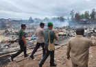 Bupati Merauke Tinjau Langsung Lokasi Kebakaran di Wanam