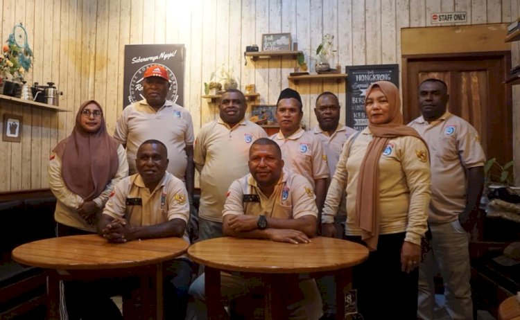 Pengurus Forum Pengawal Perjuangan Rakyat Papua Barat Daya. 