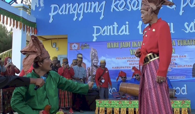 Pelantikan Pengurus Keluarga Tutatea Kabupaten Merauke Periode 2023-2028