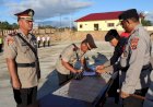 Kapolres Boven Digoel Pimpin Upacara Sertijab Wakapolres Boven Digoel