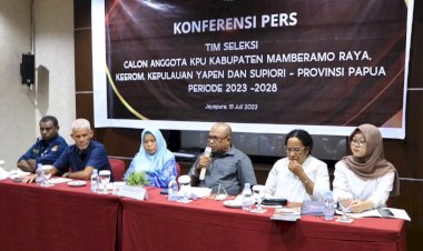 Pendaftaran Calon Anggota KPU 4 Kabupaten di Provinsi Papua  Resmi Dibuka