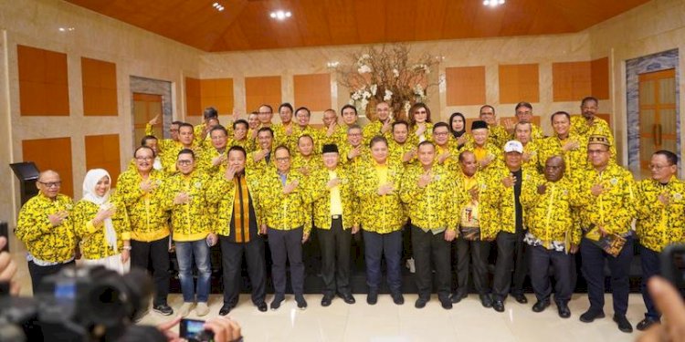 Para Ketua DPD I Partai Golkar saat berkumpul di Bali/Net