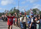Alviana Erro dan Nelvan Sabet Juara Satu Lari Marathon Kategori Putra Dan Putri
