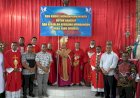 Pj Bupati Mappi Dampingi Uskup Agung Merauke Kunjungan Kanonik ke Distrik Edera 