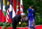 Hadir di KTT ASEAN, Perdana Menteri Timor Leste Cium Tangan Iriana