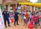 Satuan Kesehatan Polres Boven Digoel Berikan Sosialisasi Stunting di Kampung Kamka Mindiptana