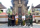 Wakil Asisten Intelijen Kepala Staf Angkatan Darat Kunjungi Pura Agung Amerta Sari di Merauke dalam Rangka Membangun Toleransi dan Antara Umat Beragama