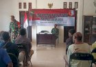 Kegiatan Non Fisik TMMD, Kodim 1711/BVD Sosialisasi Penerimaan Prajurit TNI AD