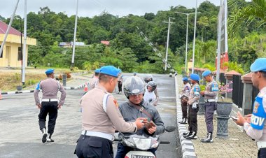 Gelar Gaktibplin Serentak Jajaran Polda Papua, Jaring 214 Pelanggar