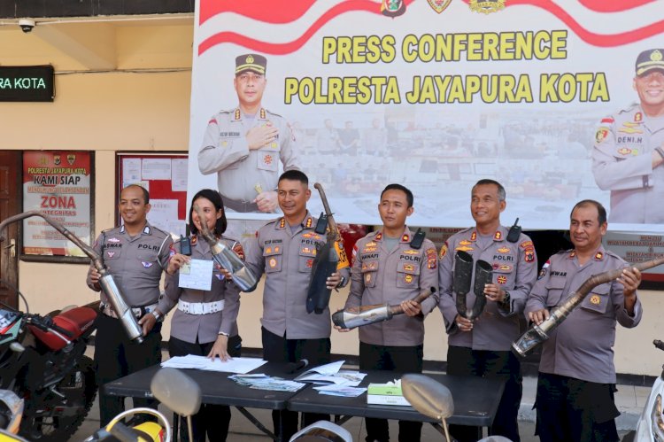 Ini Hasil Operasi Zebra Cartenz 2023 Polresta Jayapura Kota/ist