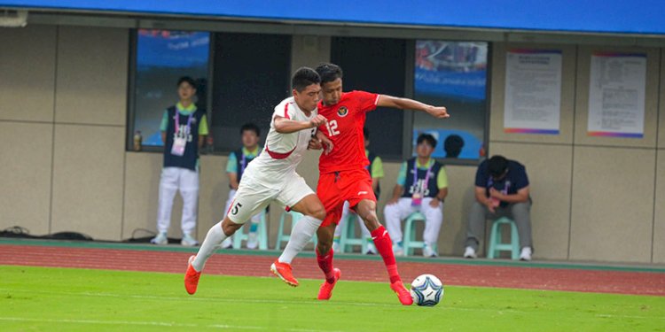 Tim U-24 Indonesia lolos ke babak 16 besar sebagai salah satu peringkat ketiga terbaik cabor sepak bola Asian Games 2023/Dok NOC Indonesia