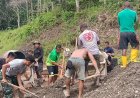 Buru Target, Satgas TMMD Kodim Boven Digoel Kebut Pengecoran Jalan