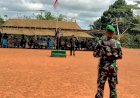 Dansatgas TMMD Kodim Boven Digoel Pimpin Upacara HUT TNI ke-78 Tahun 2023