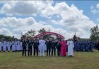 Upacara HUT TNI di Merauke Berjalan Khidmat