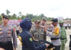 Kapolres Boven Digoel Pimpin Apel Gelar Pasukan dalam Rangka Persiapan Pengamanan Pemilu 2024