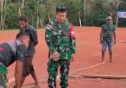 Dansatgas Tinjau Persiapan Penutupan Upacara TMMD ke-118 Kodim 1711/BVD