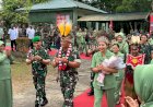 Dandim Boven Digoel Sambut Kedatangan Pangdam XVII/Cendrawasih Beserta Rombongan di Wilayah Kodim 1711/BVD