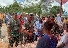 Pangdam XVII Cendrawasih Beserta Rombongan Serbu Pasar Murah di Kampung Kanggewot