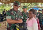 Pangdam XVII/Cendrawasih Bagi-bagi Bansos di Lokasi TMMD Kampung Kanggewot